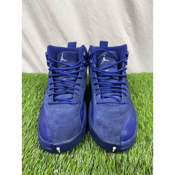 Size 9 - Nike Air Jordan XII 12 Deep Royal 2016 Retro 130690-400 - Picture 2 of 9